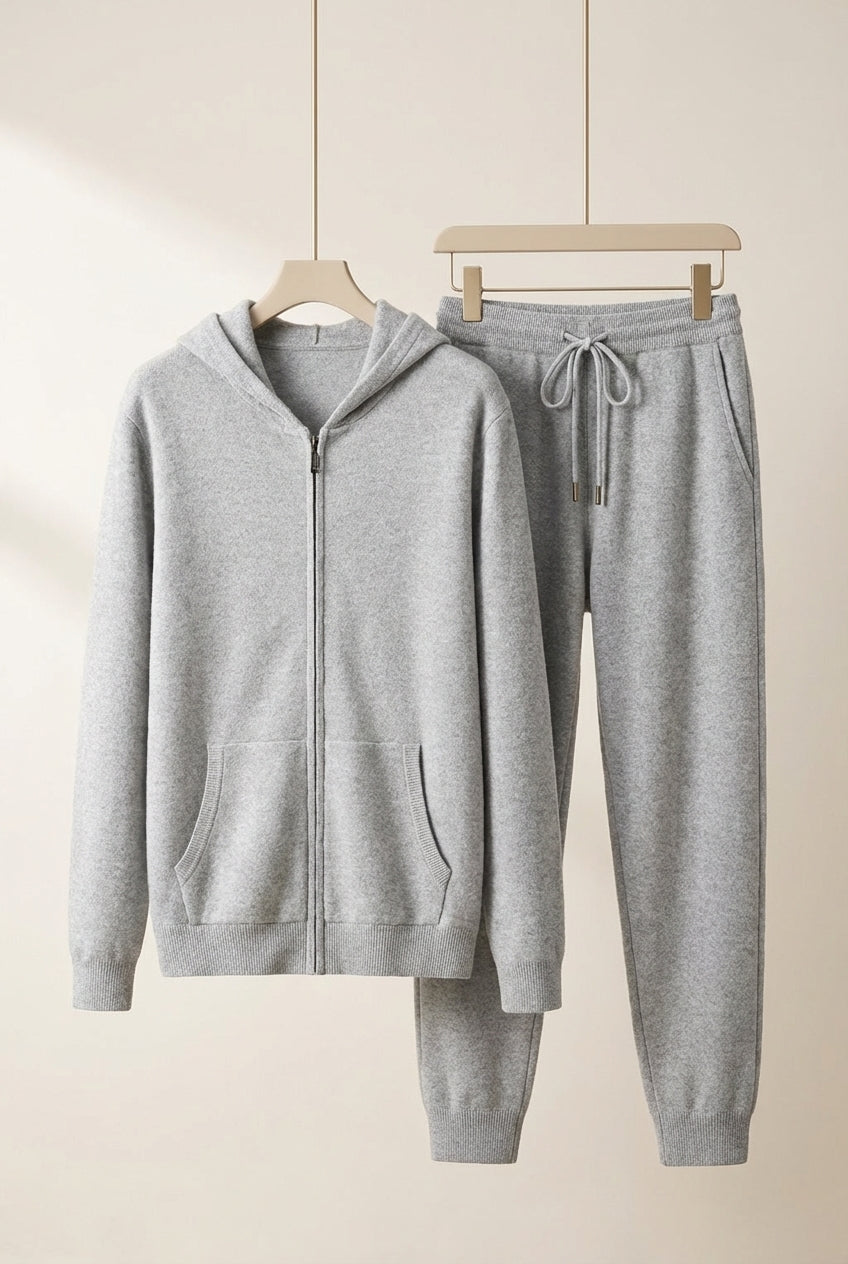 Wool Hoodie Set