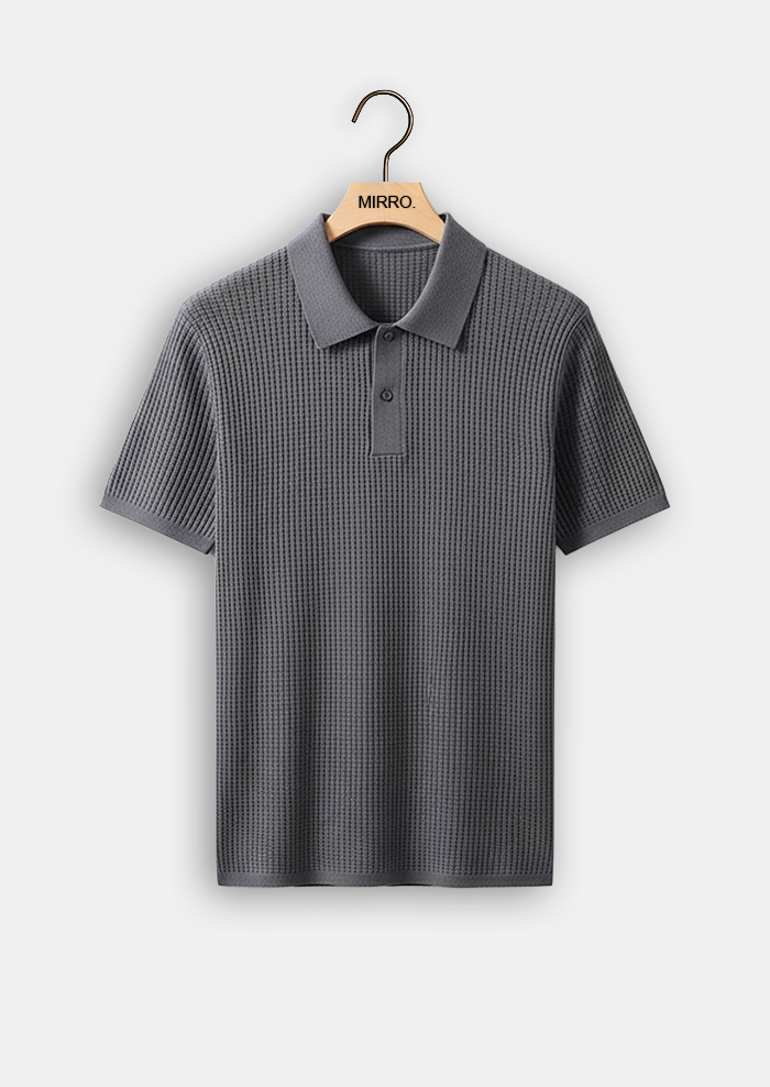 Wool Knit Polo