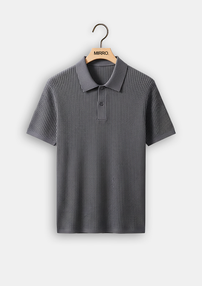 Wool Knit Polo