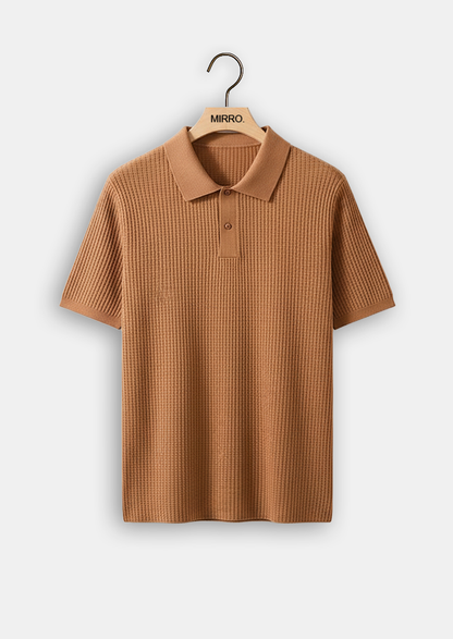 Wool Knit Polo