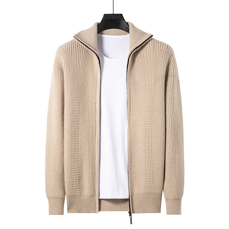 Spring And Autumn New Casual Men's Outerwear Sweater