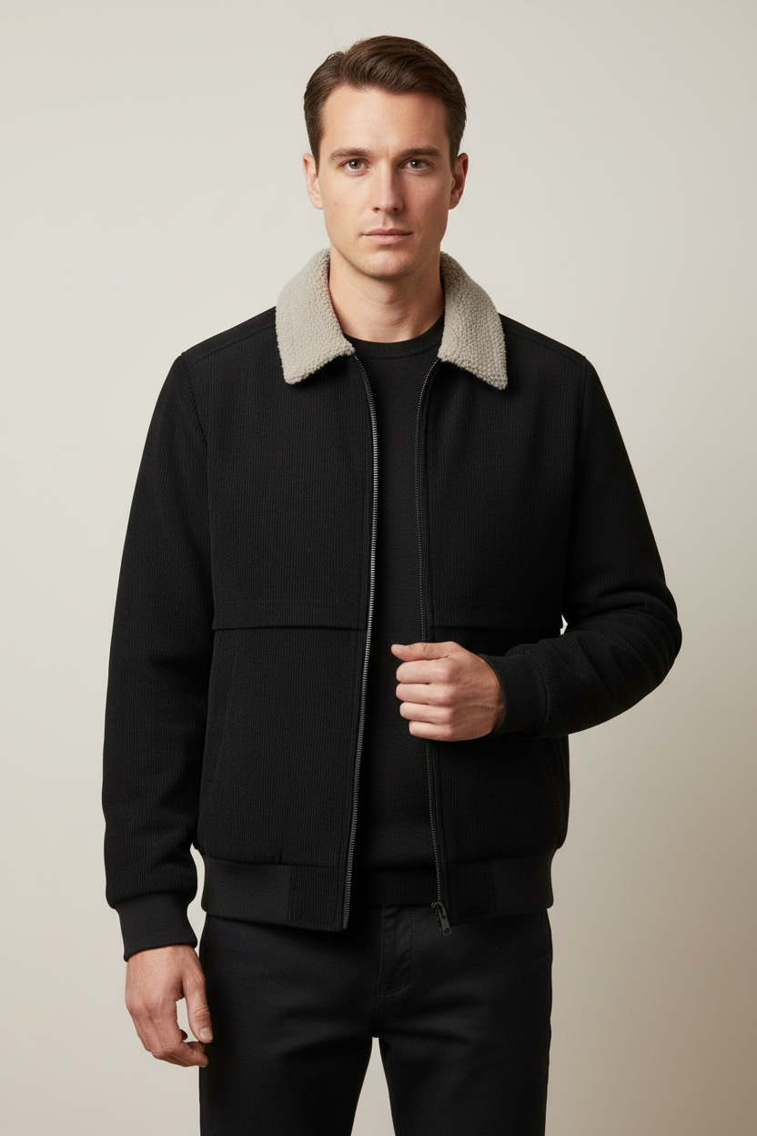 Fashion Casual Loose Men's Cotton-padded Coat