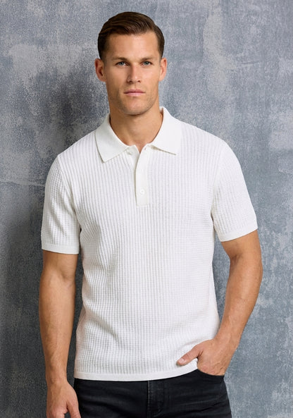 Wool Knit Polo