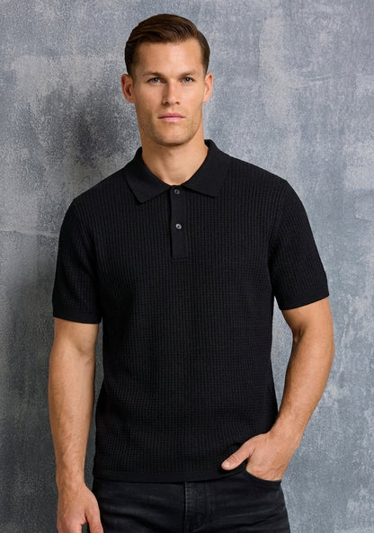 Wool Knit Polo