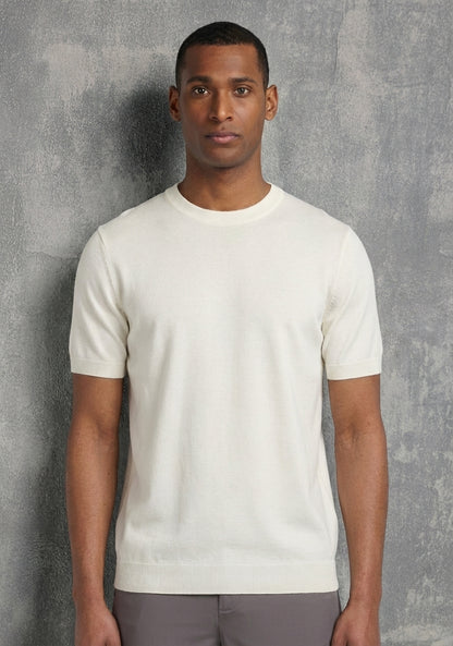 Knit Crewneck T-Shirt