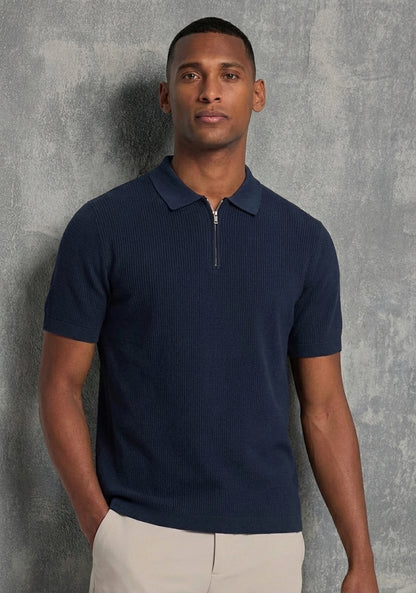 Ribbed Polo