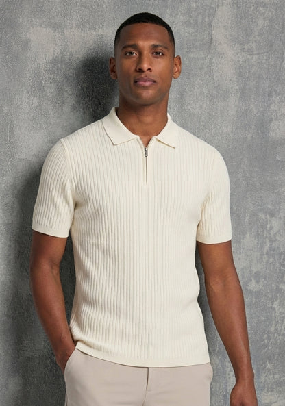 Ribbed Polo