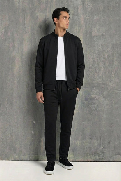 Stand-Collar Leisure Set