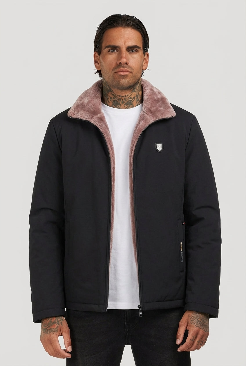 Faux Fur Lined Jacket