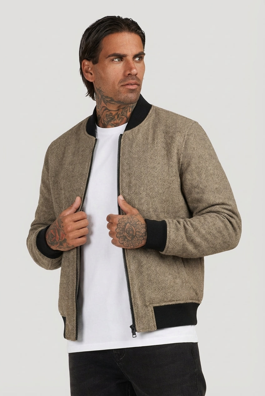 Wool Zip Jacket