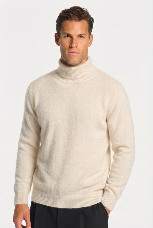 Cashmere High-Neck Sweater