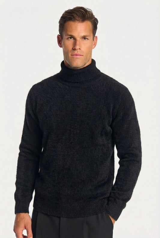 Cashmere High-Neck Sweater