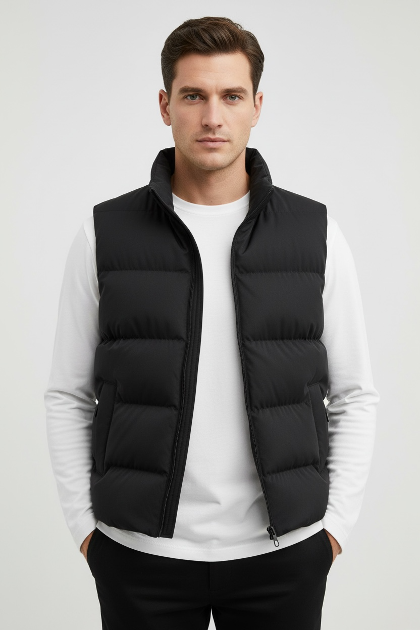 Lambswool Vest Men's Autumn And Winter