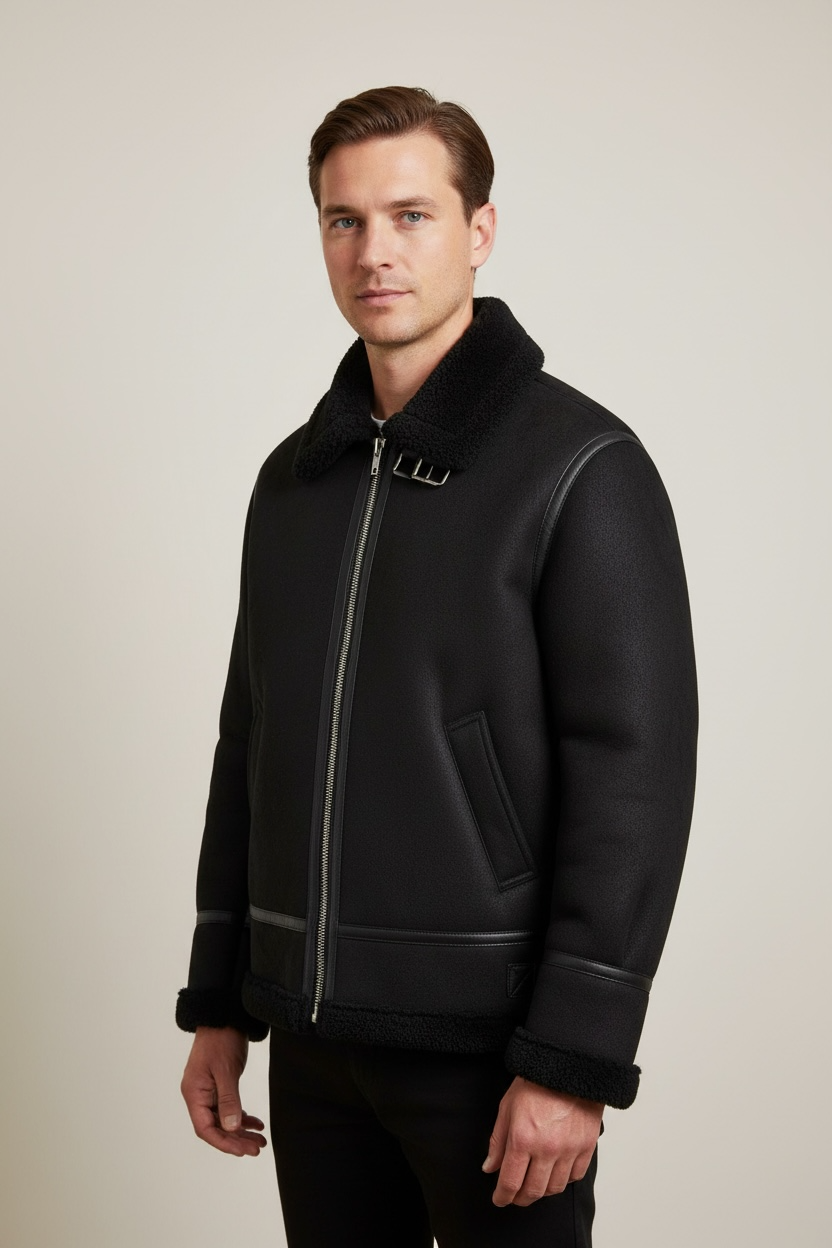 Men's Winter Loose And Warm Stand Collar Cotton-padded Coat