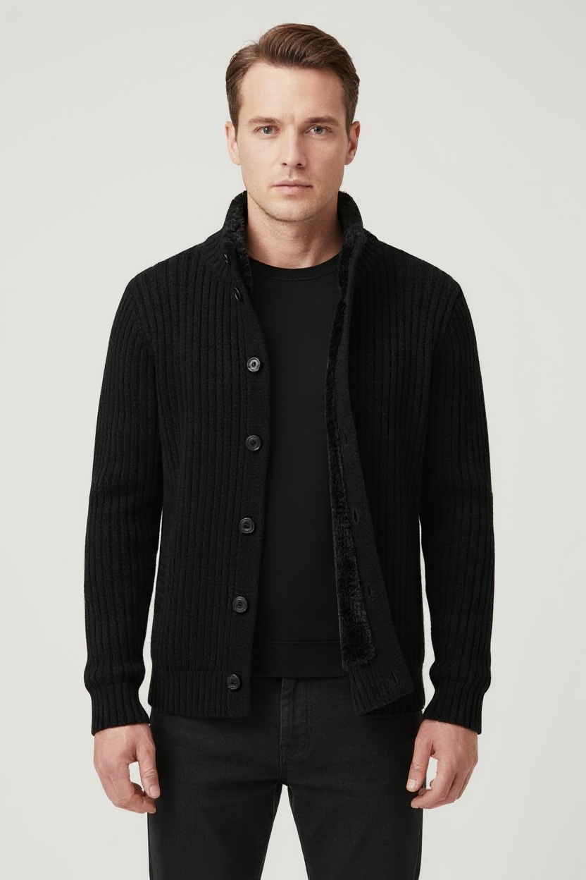 Sweater Men Coats Winter Warm Shirt Thick Jacket