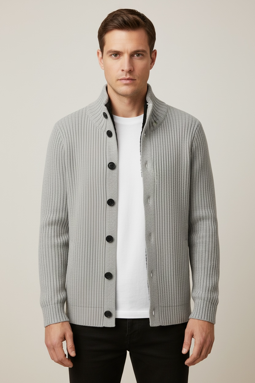 Sweater Men Coats Winter Warm Shirt Thick Jacket