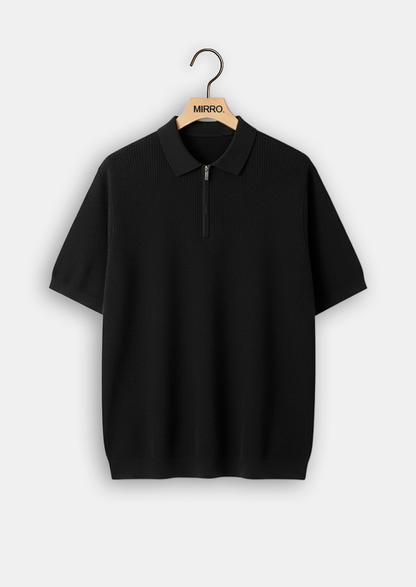 Ribbed Polo