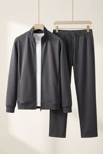 Stand-Collar Leisure Set