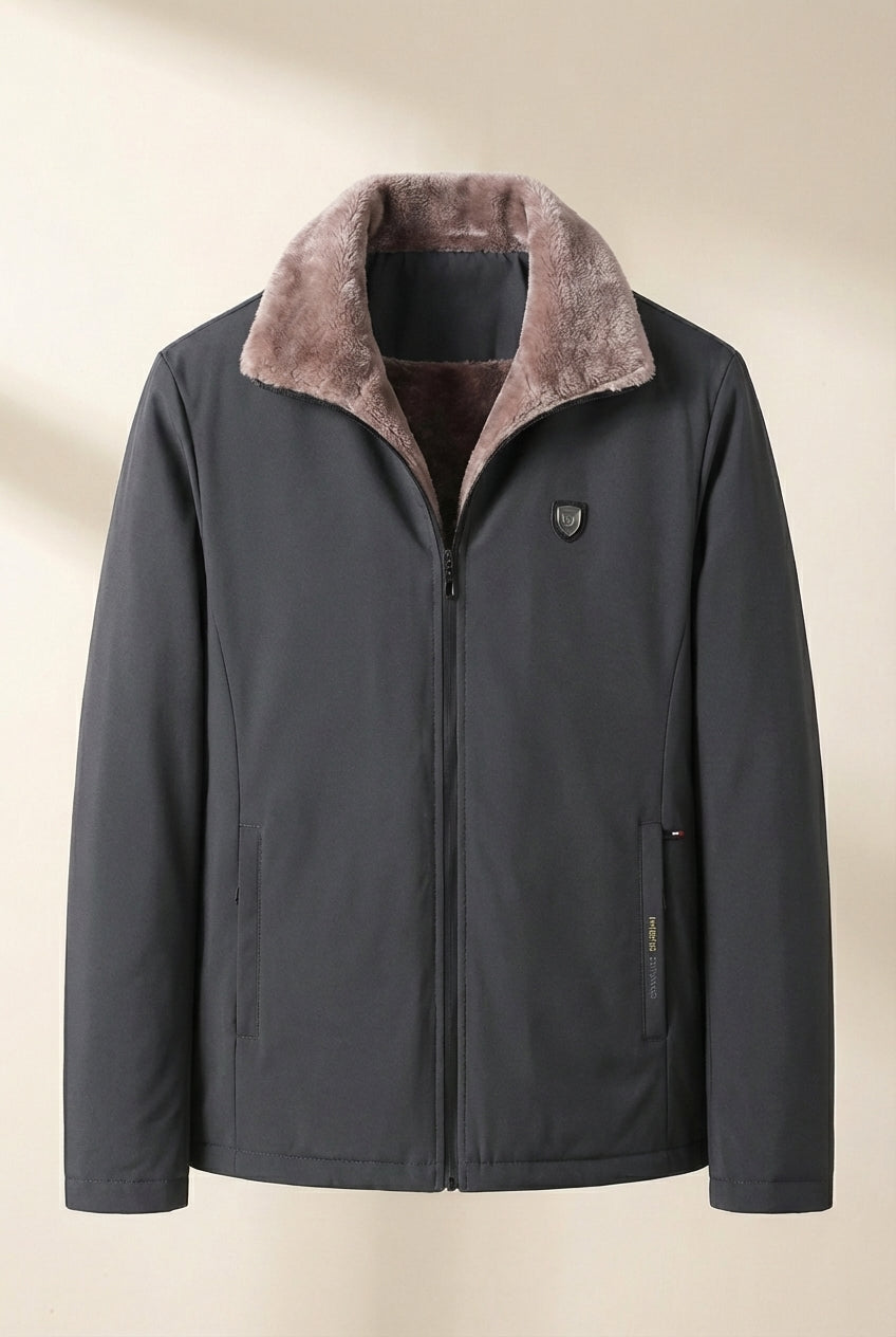 Faux Fur Lined Jacket