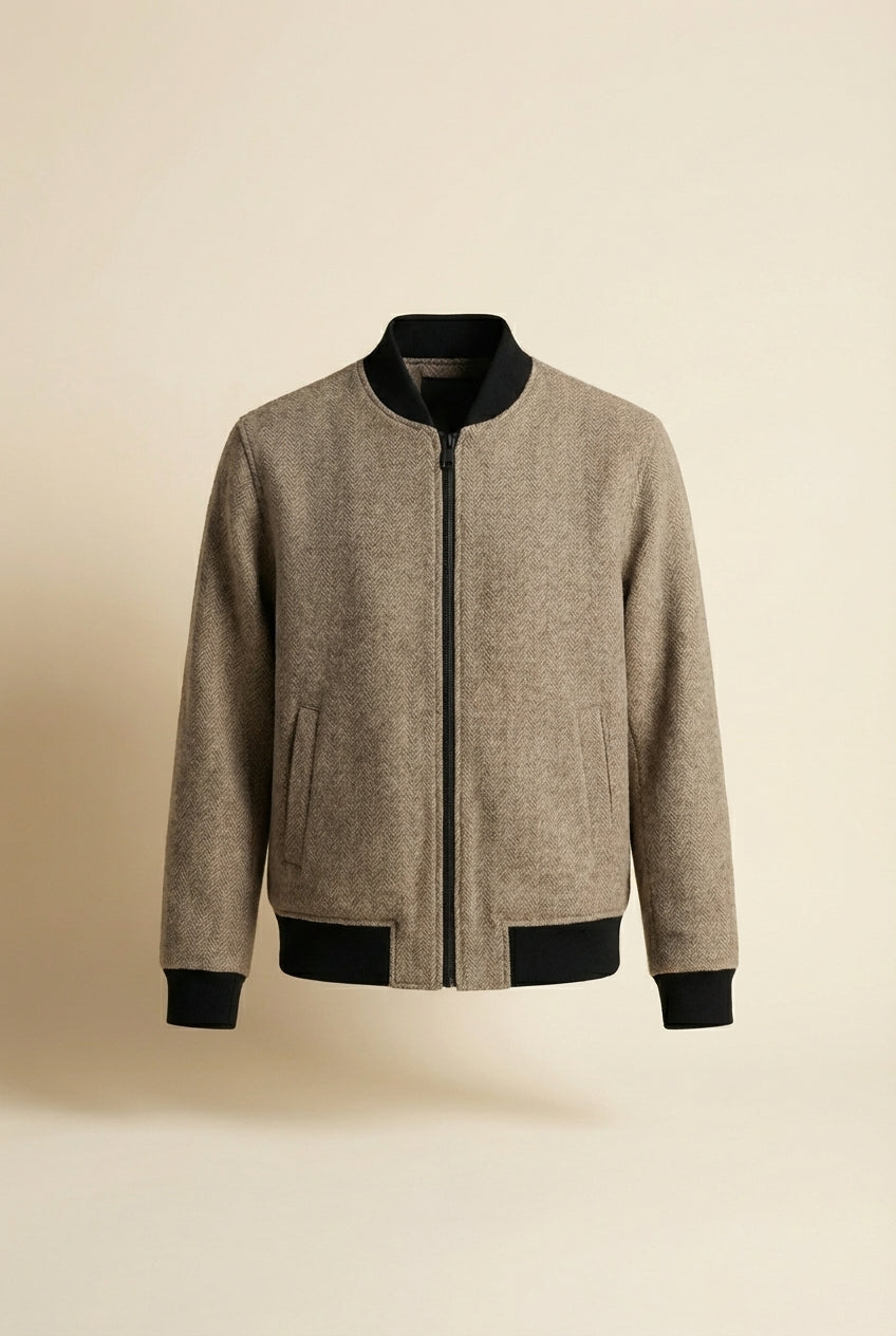 Wool Zip Jacket