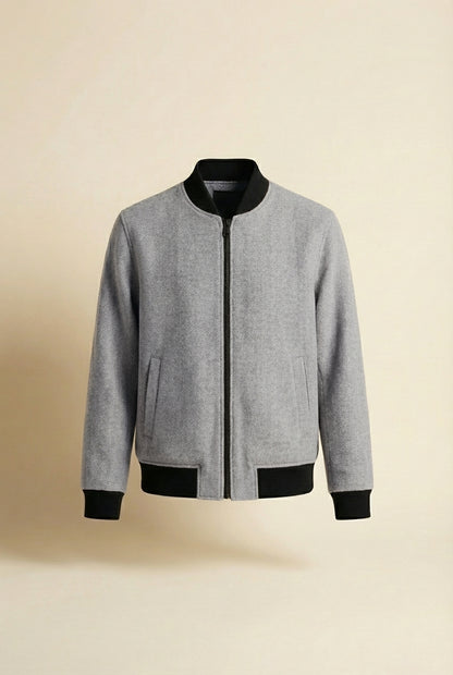 Wool Zip Jacket