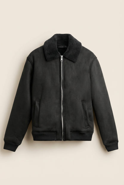 Suede Zip Jacket