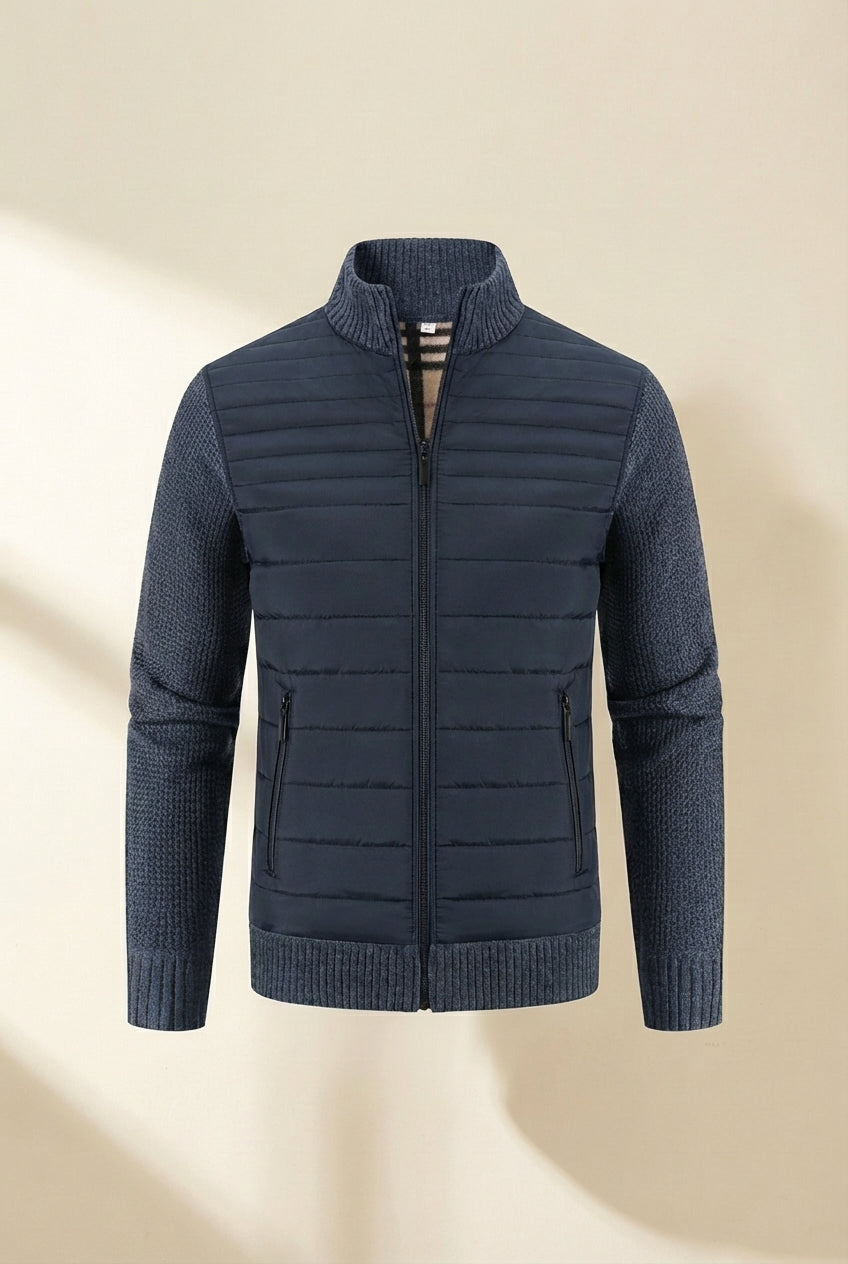 Quilted Sleeve Jacket