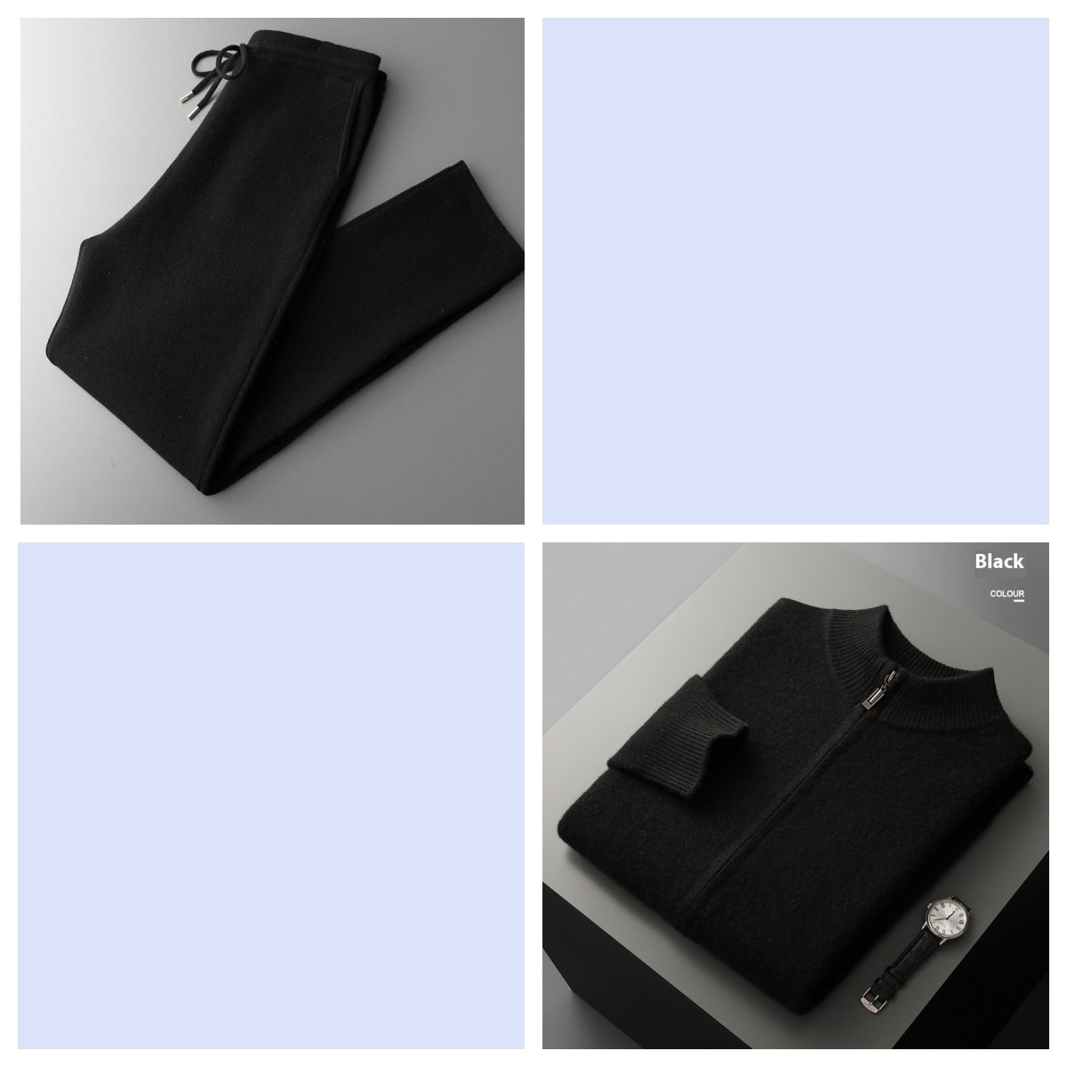 Men's Double-strand Thickened Wool Suit Cardigan