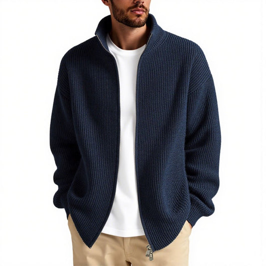 Men's Cardigan Sweater Coat Loose Inner Wear Base