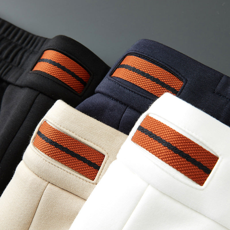 Round Neck Sweater Casual Men's Suit