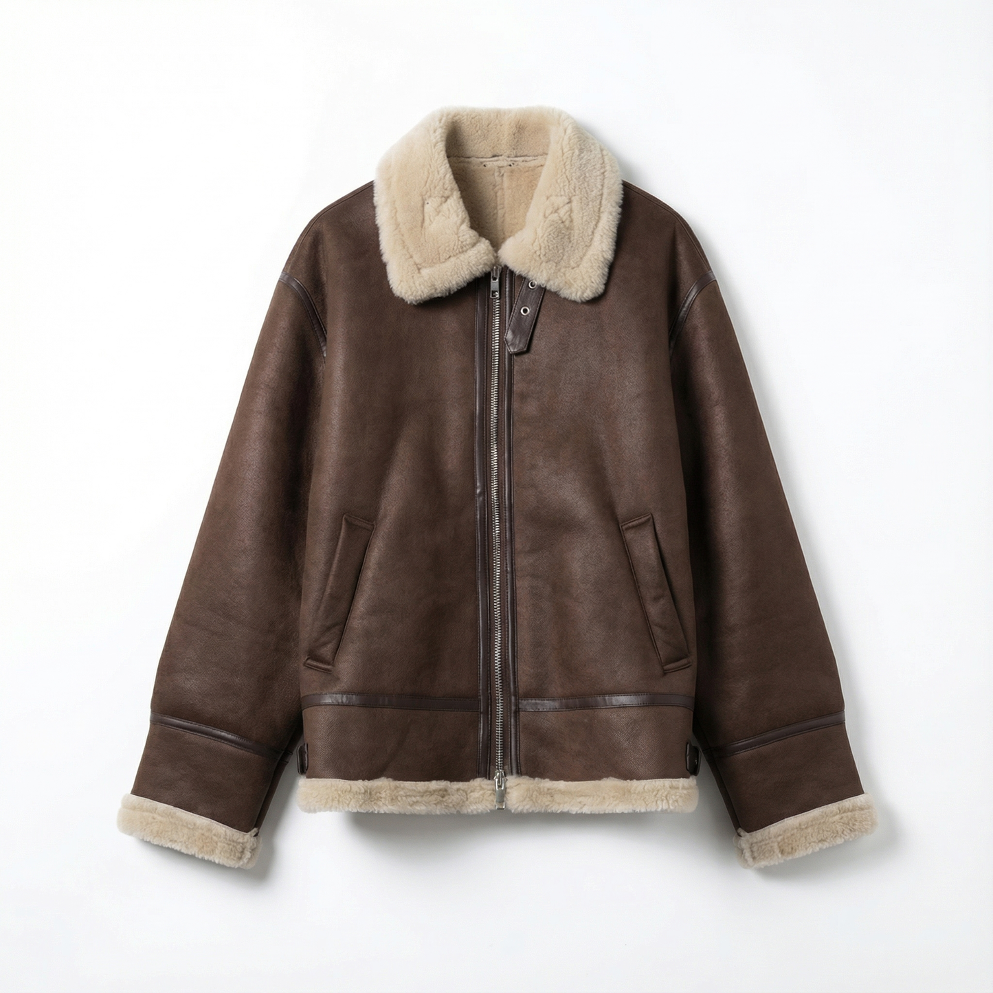 Men's Winter Loose And Warm Stand Collar Cotton-padded Coat