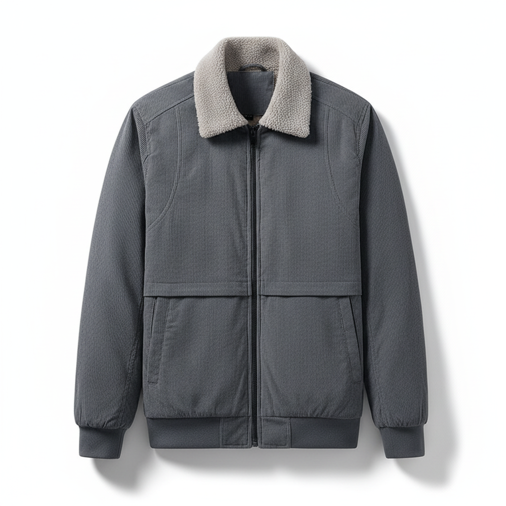 Fashion Casual Loose Men's Cotton-padded Coat