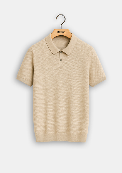 Cashmere Knit Polo