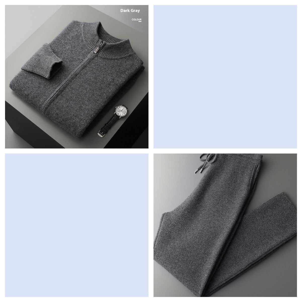 Men's Double-strand Thickened Wool Suit Cardigan