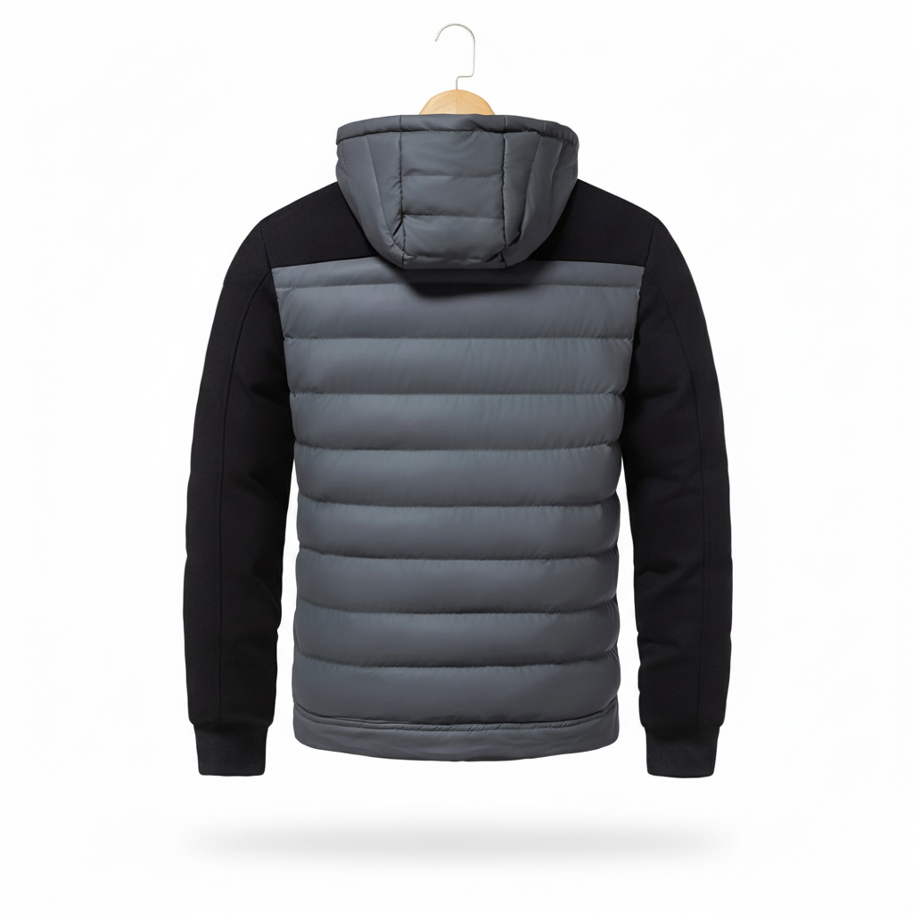 Winter New Men's Loose All-matching Casual Hooded Coat