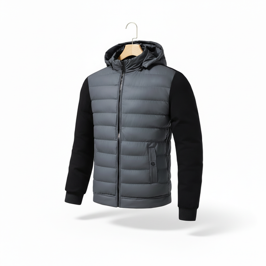 Winter New Men's Loose All-matching Casual Hooded Coat